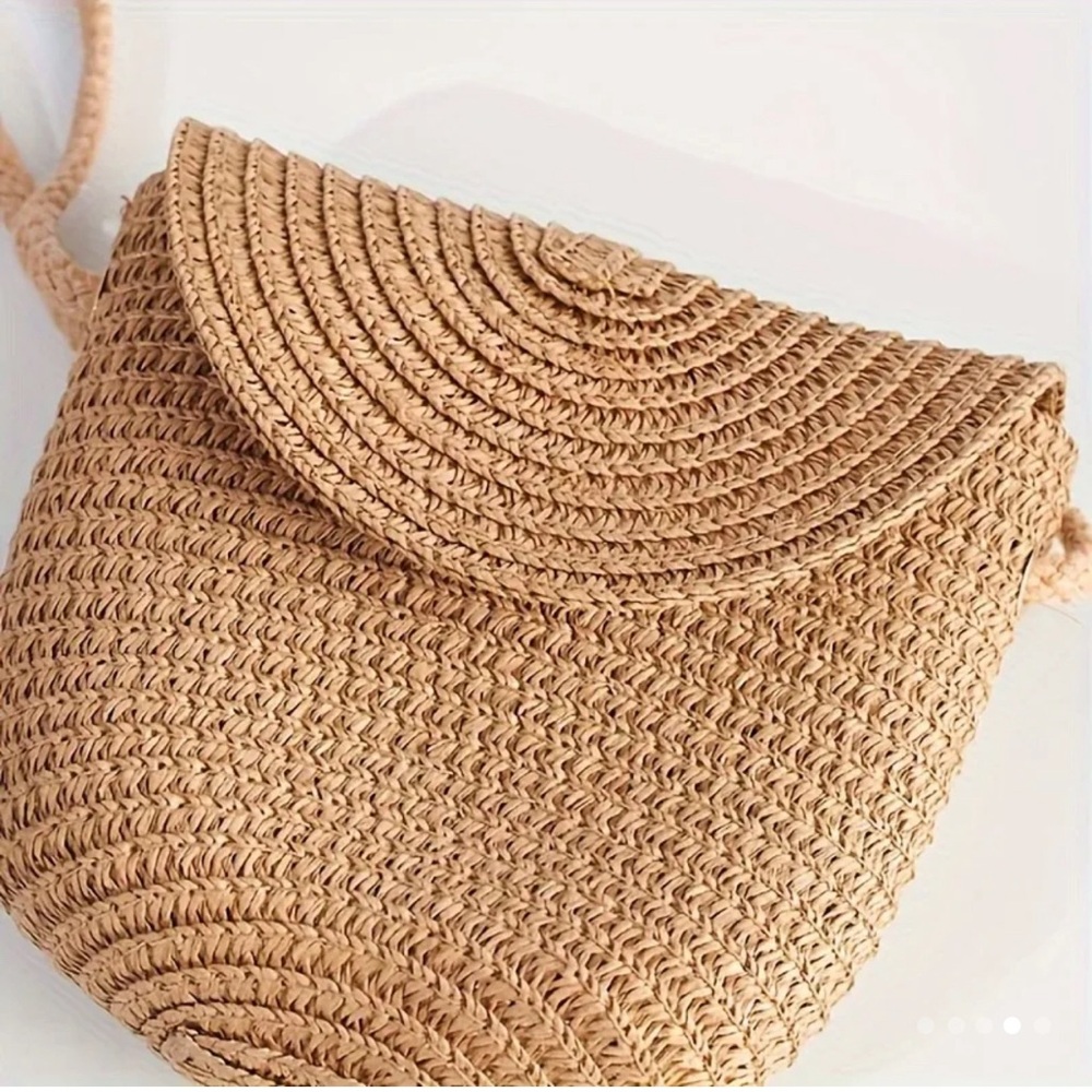 Beach hat and small bag set - Picture 4 of 6